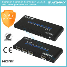 5V / 1A DC Unterstützung 3D 1080P 2.0V HDMI 3X1 HDMI Switcher für Video